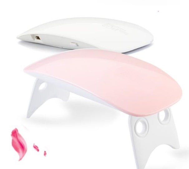 Portable 6W LED Nail Lamp – USB Gel Light for Home & Travel