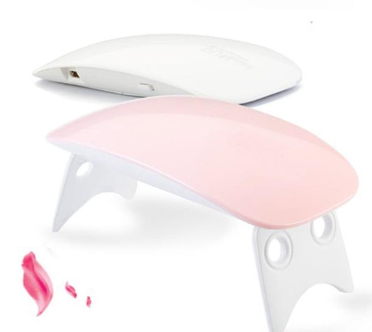 Portable 6W LED Nail Lamp – USB Gel Light for Home & Travel
