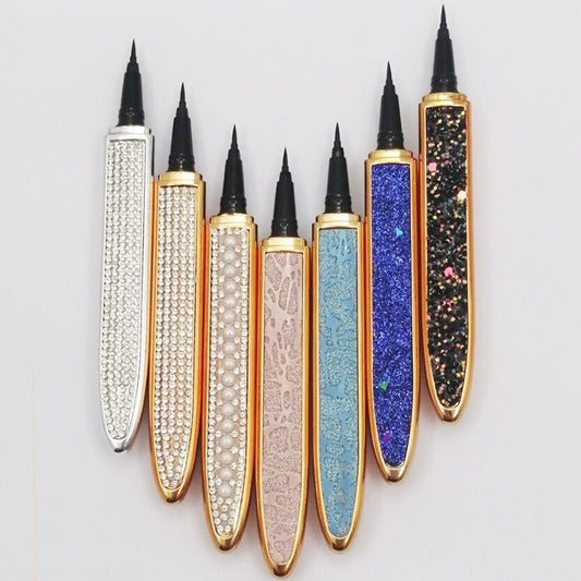 Self Adhesive Eyeliner Lashes – No Glue Needed, Multicolor
