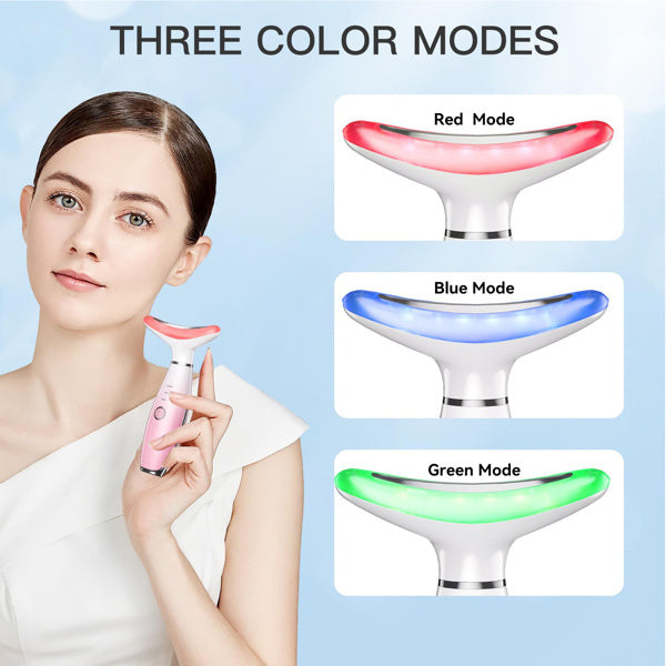 Facial & Neck Massager – Skin-Tightening Massage Tool