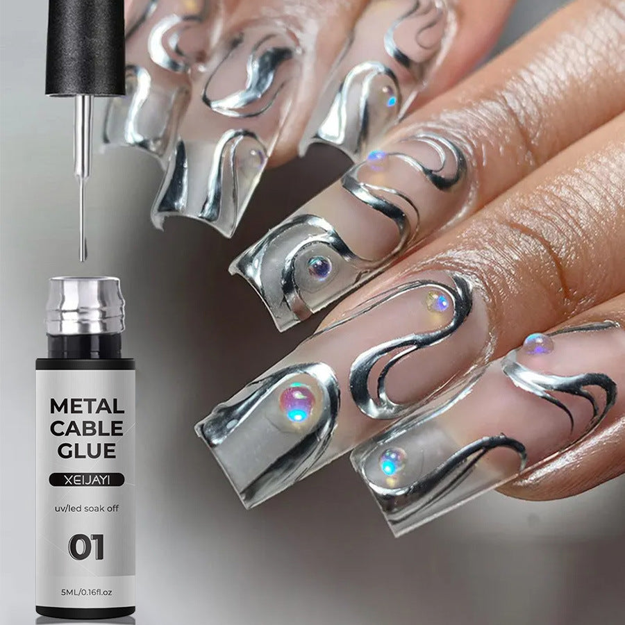 5ml Nail Edge Sealer – Strong Metal Cable Adhesive Gel